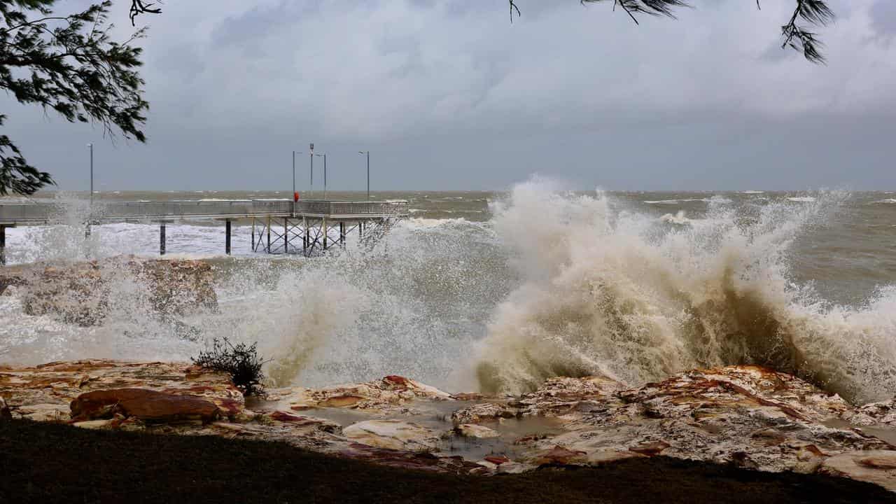 BIg seas in Darwin