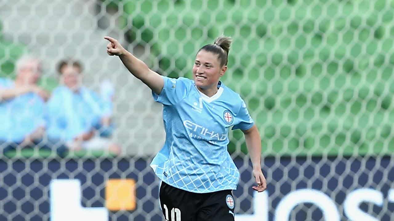 Melbourne City playmaker Rhianna Pollicina.