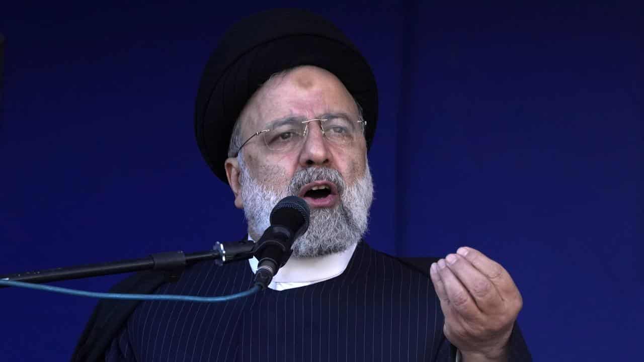 A file photo of Ebrahim Raisi