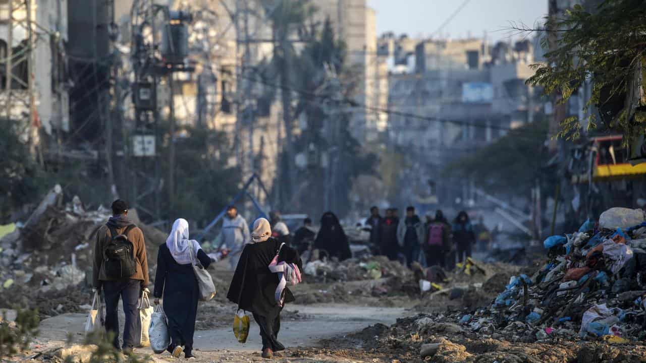 Al Maghazi refugee camps in southern Gaza Strip