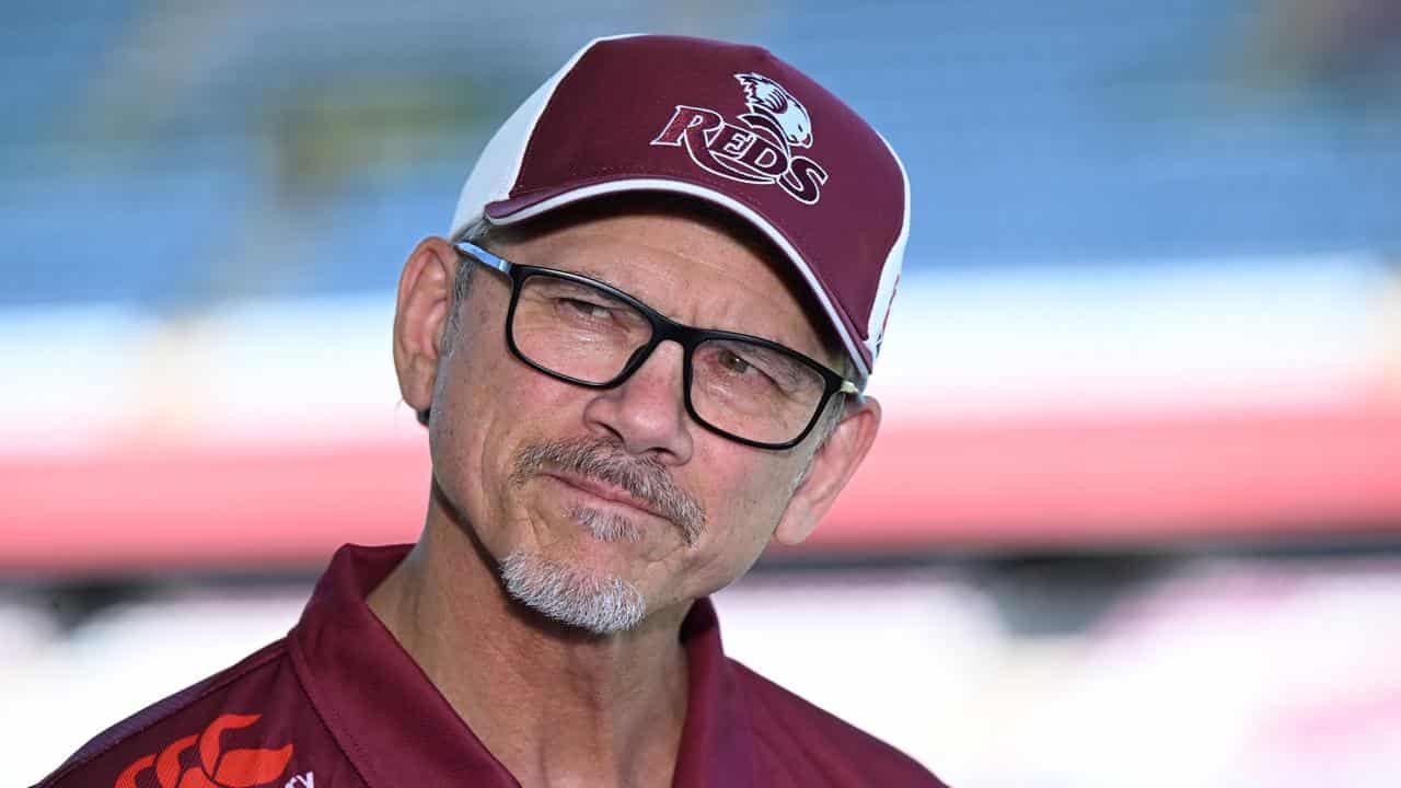 Queensland Reds coach Les Kiss