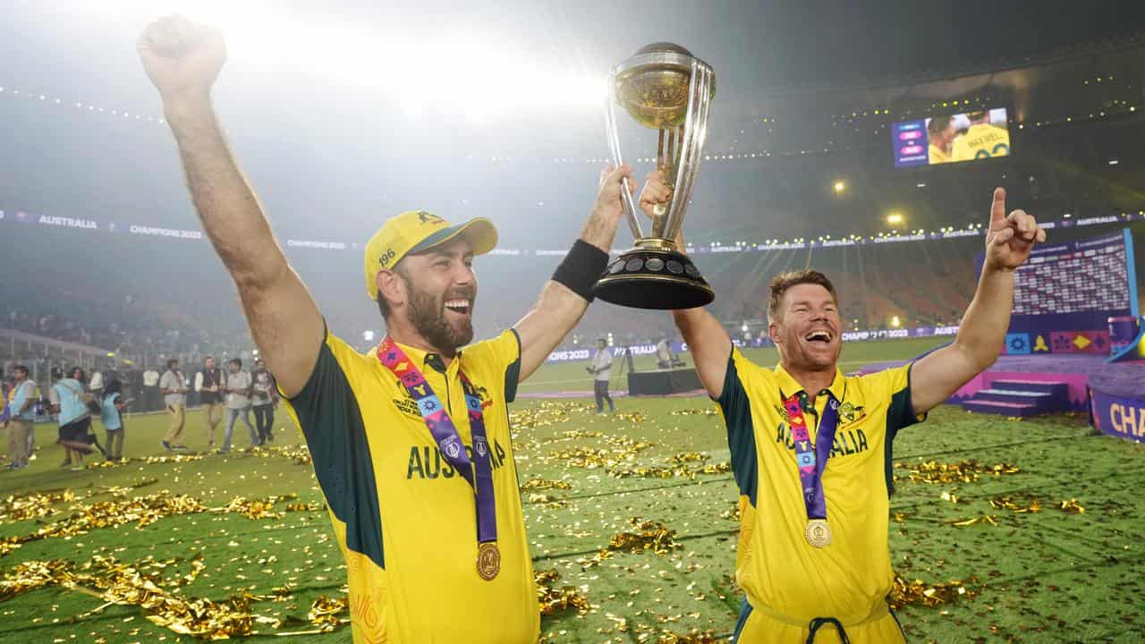 Glenn Maxwell and David Warner