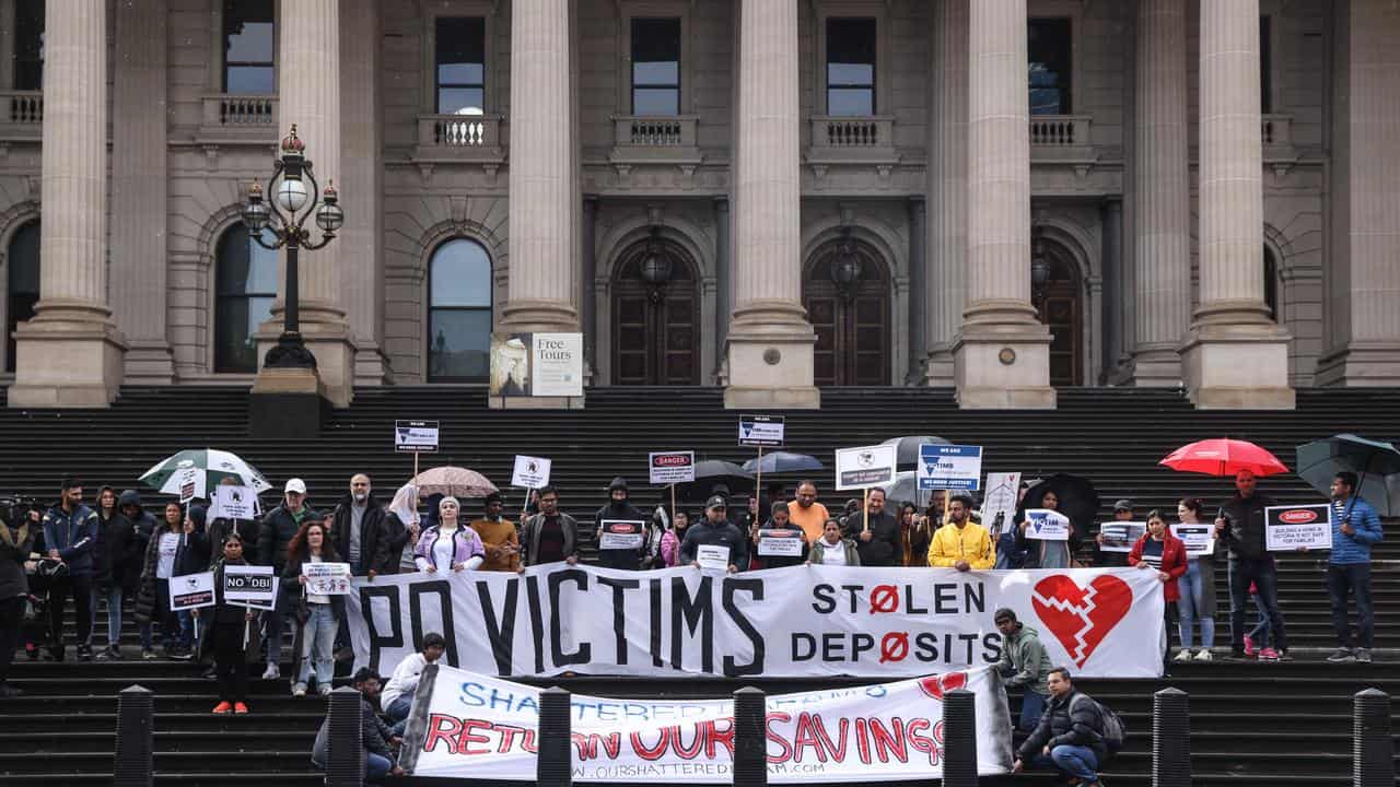 A demonstration in Melbourne