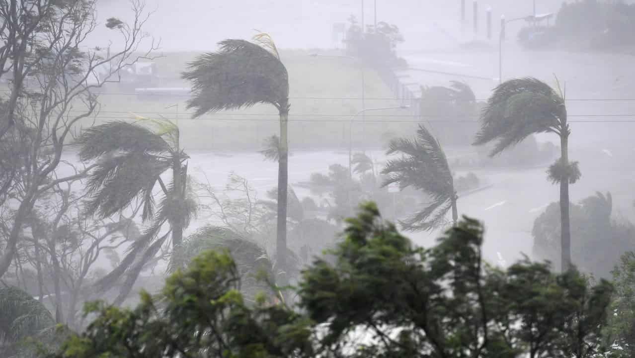 Before Cyclone Debbie at Airlie Beach in 2017