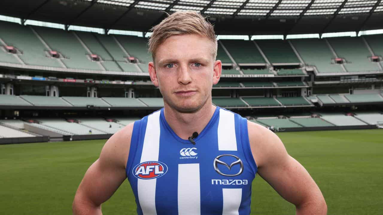 North Melbourne captain Jack Ziebel (file image)