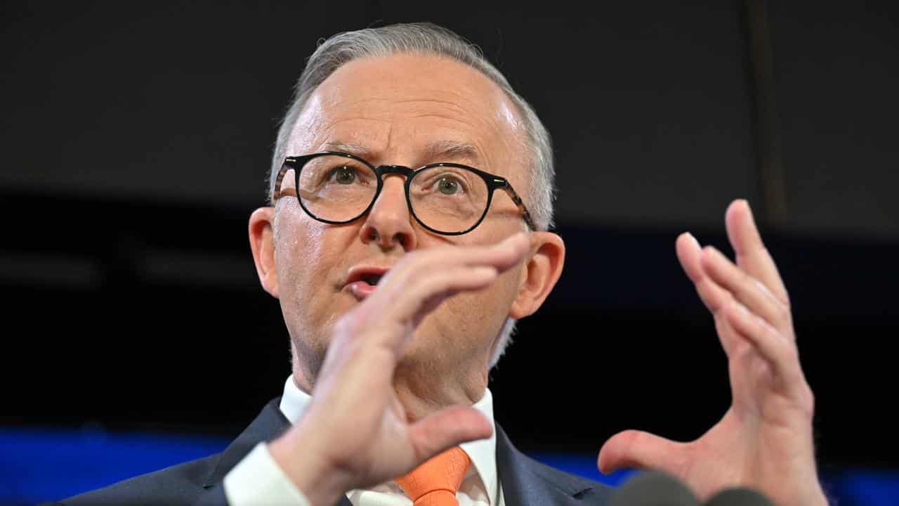 Prime Minister Anthony Albanese at the National Press Club