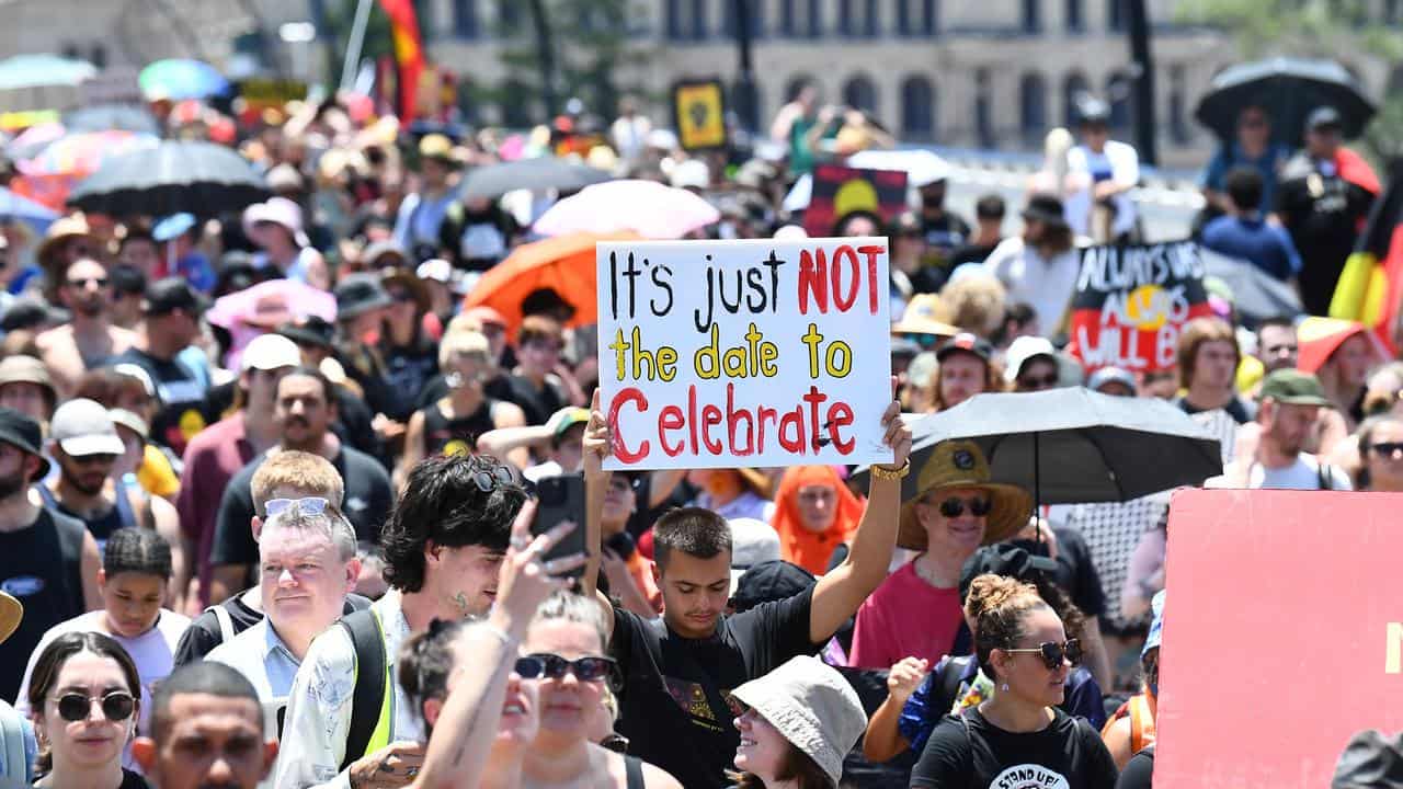 January 26 rally in Brisbane, 2023