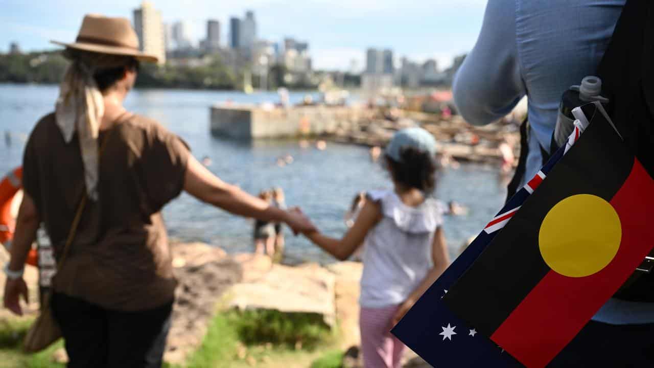 People cooling off at Marrinawi Cove,  Sydney