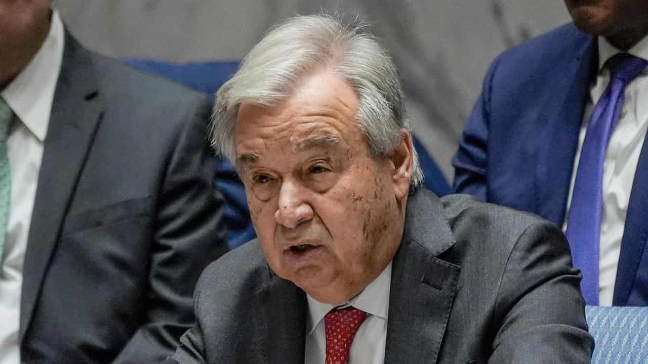 United Nations Secretary-General Antonio Guterres