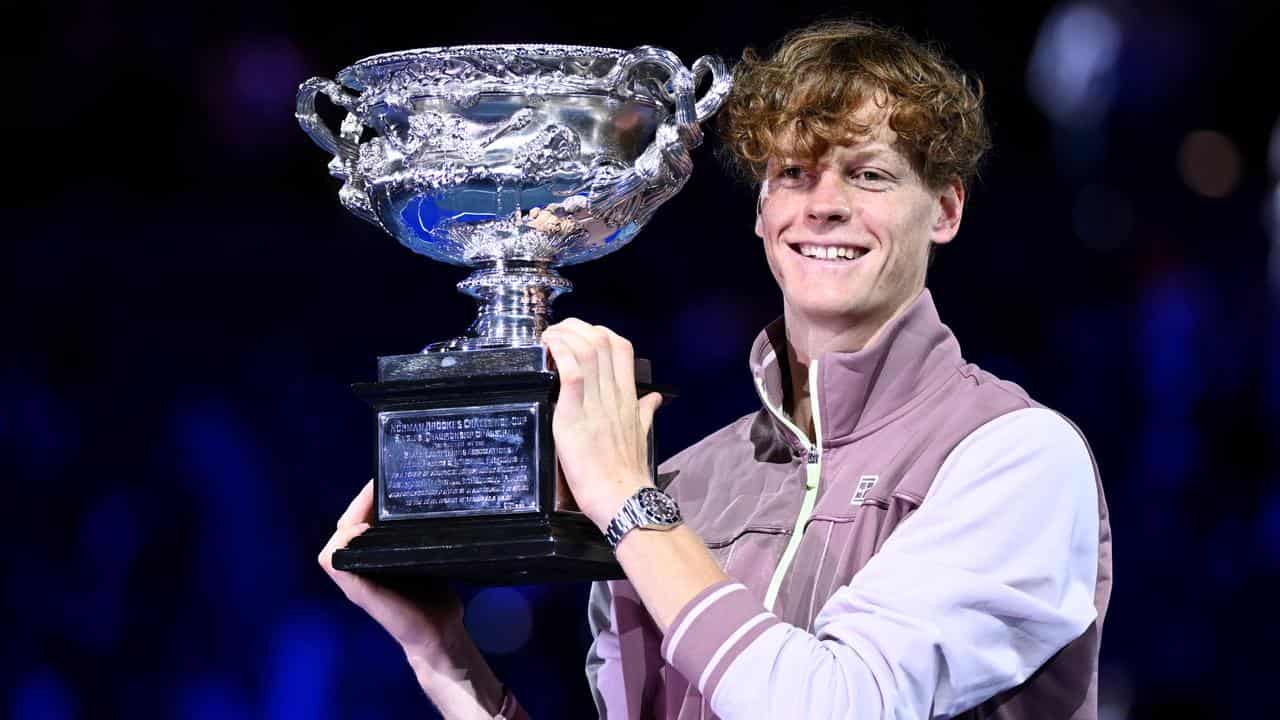 Australian Open champion Jannik Sinner