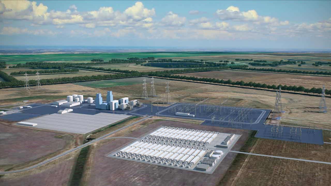 A digital image of the energy project