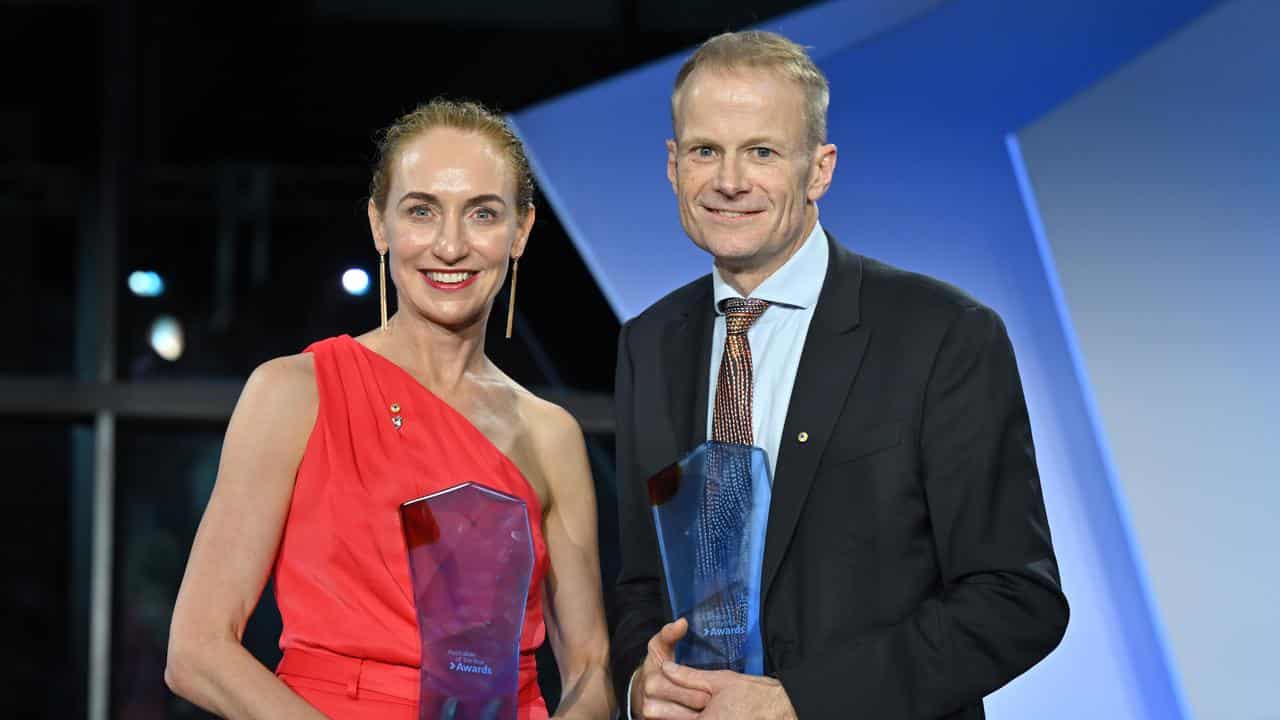 Professor Georgina Long and Professor Richard Scolyer