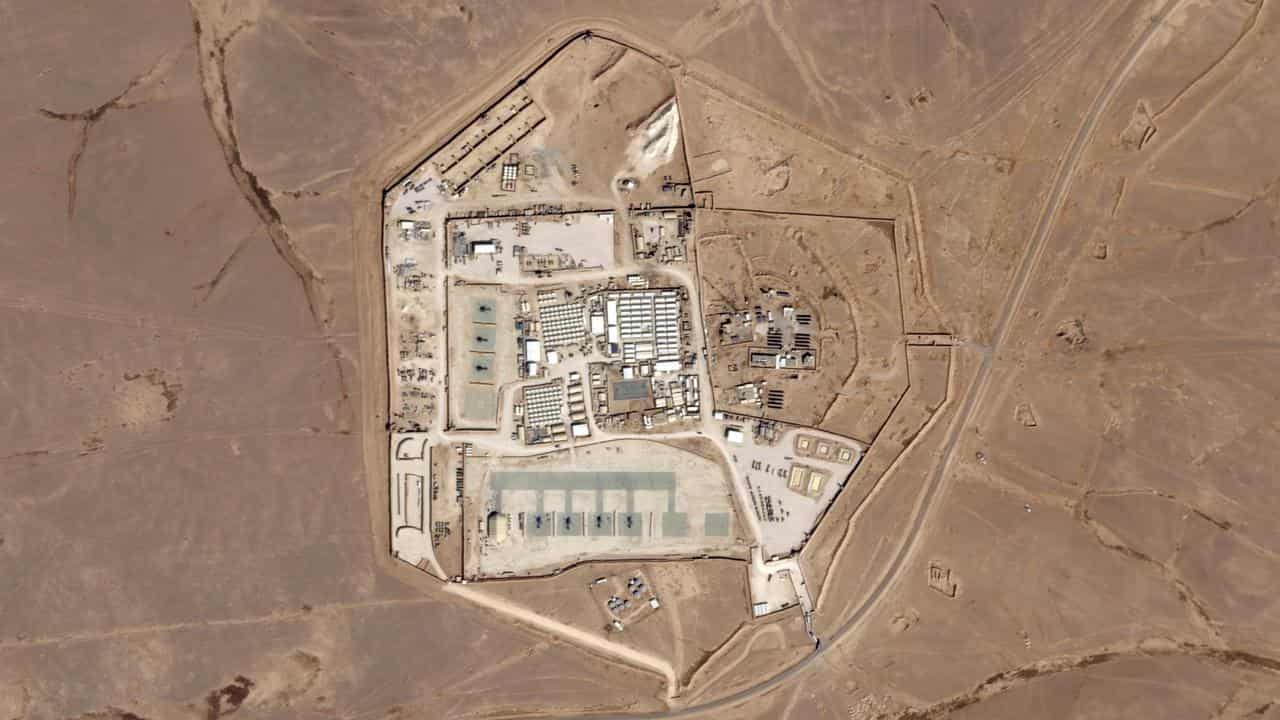 Planet Labs PBC satellite photo shows Tower 22 base in Jordan