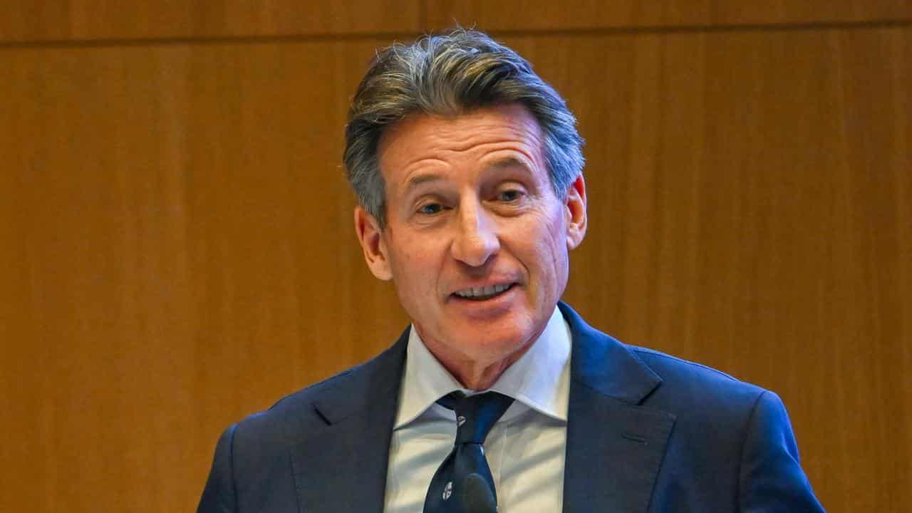 World Athletics president Sebastian Coe. 