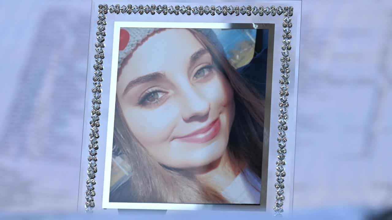 A framed picture of Celeste Manno (file image)