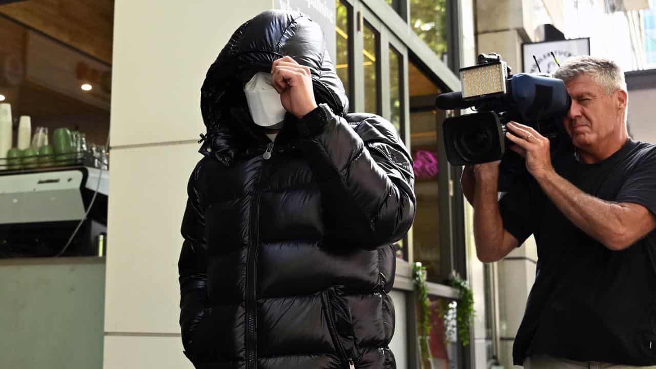 Ibrahim Behluli leaves the Melbourne Magistrates’ Court