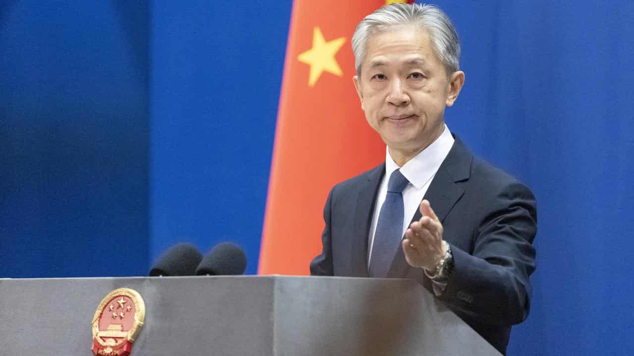 China’s Ministry of Foreign Affairs spokesman Wang Wenbin