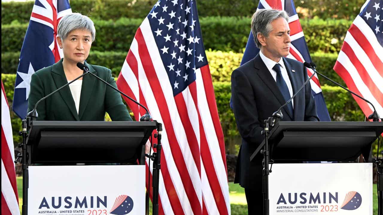 Penny Wong and Antony Blinken