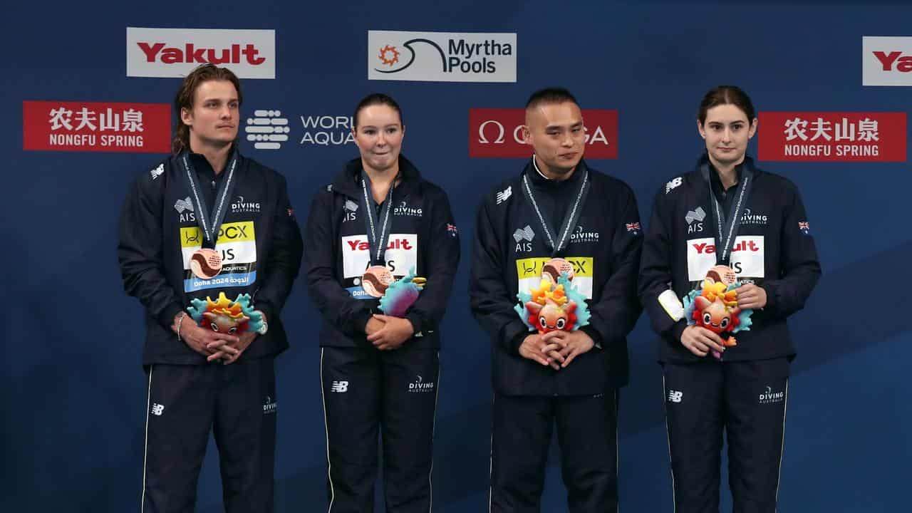 Aussie medallists