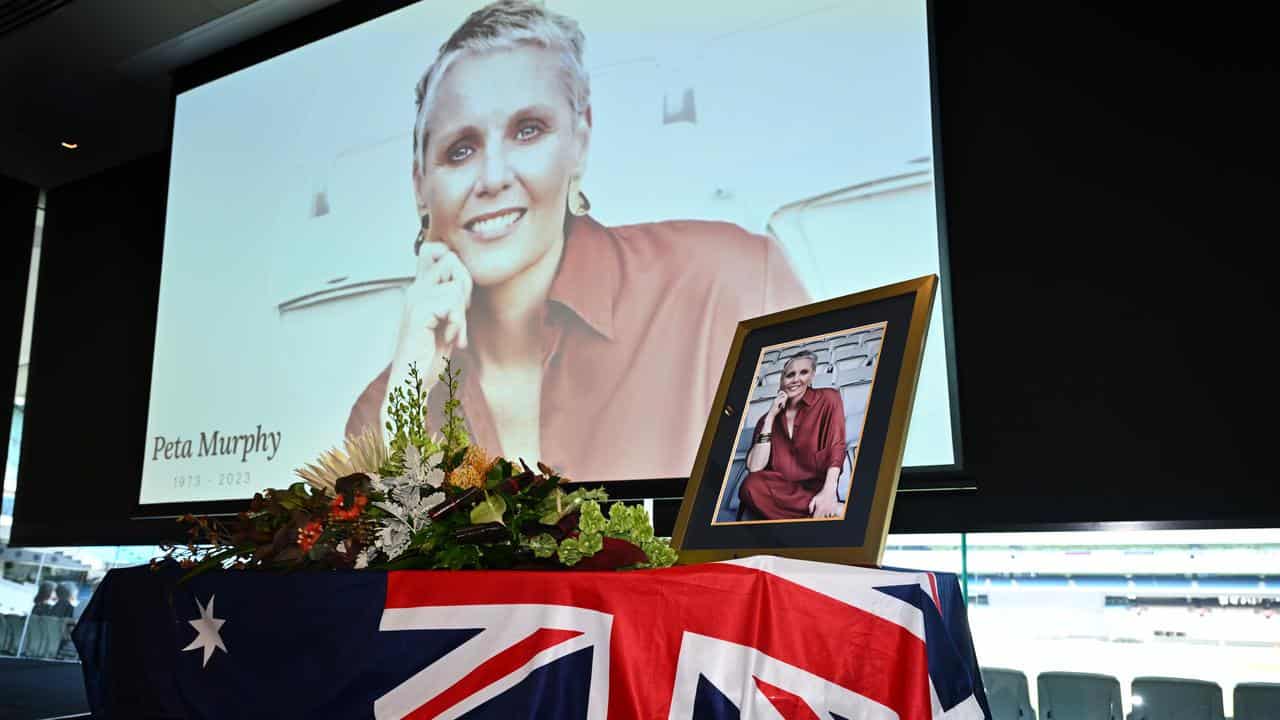 The funeral service for the late MP Peta Murphy