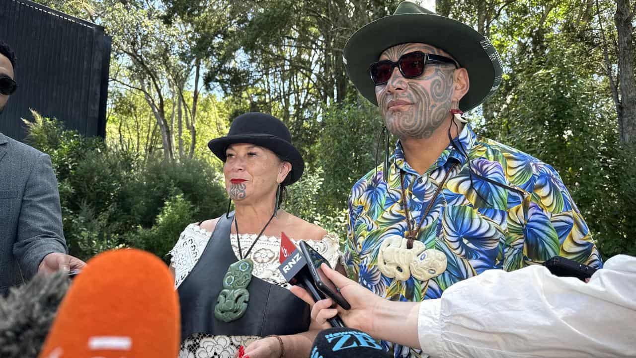 Maori Party co-leaders Debbie Ngarewa Packer and Rawiri Waititi