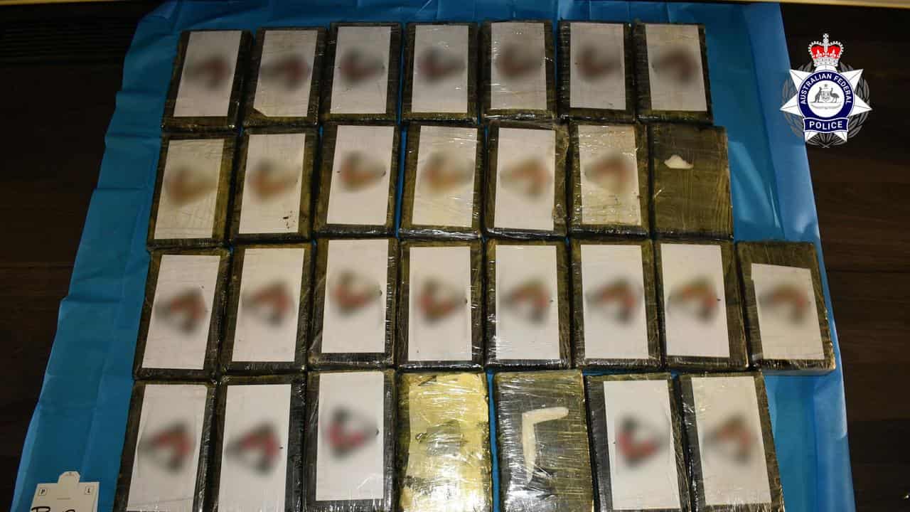 Cocaine that was hidden inside a shipment of luxury buses.