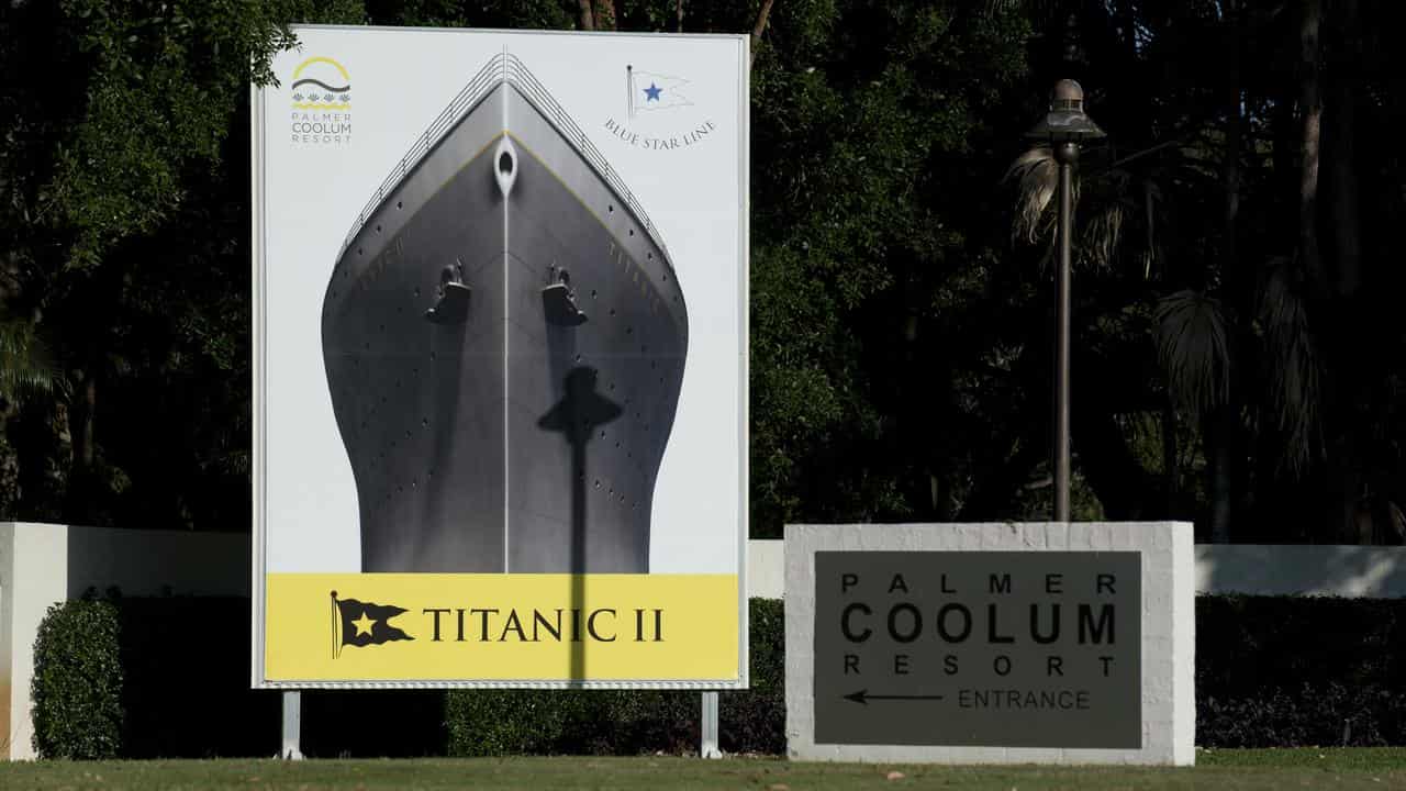 Signage at Palmer Coolum Resort on the Sunshine Coast (file image)