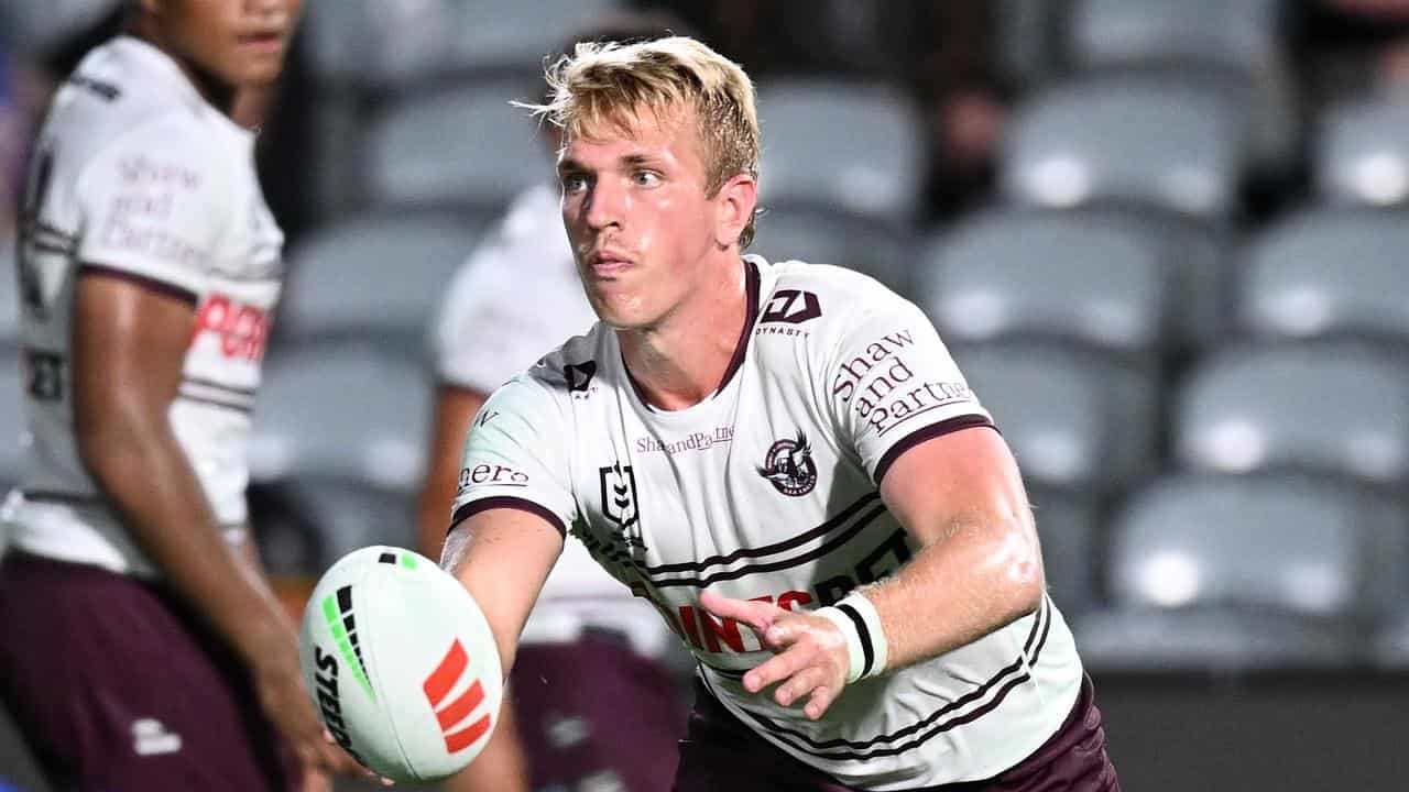 Ben Trbojevic of the Sea Eagles (file image)