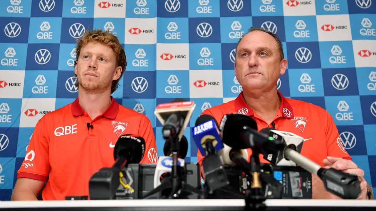 Callum Mills and John Longmire.