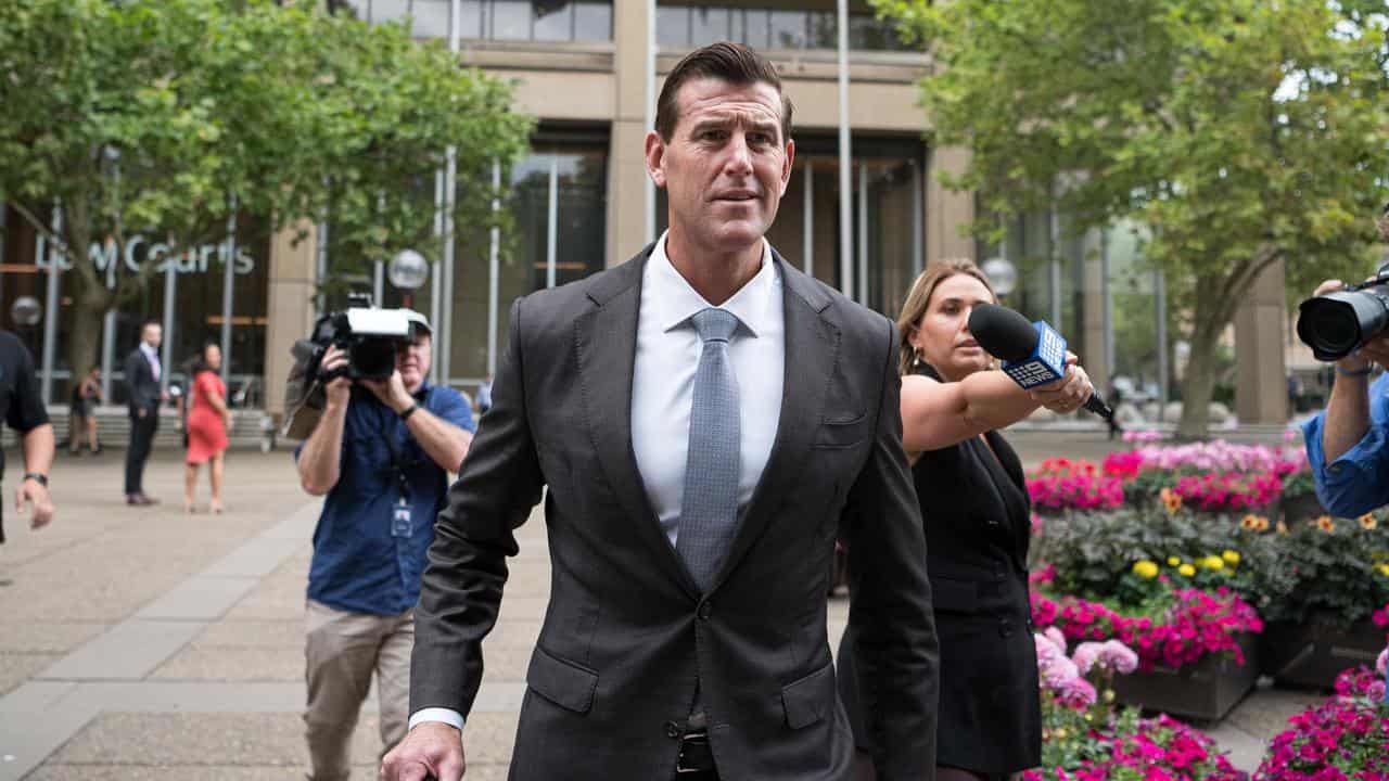 Ben Roberts-Smith departs the Federal Court