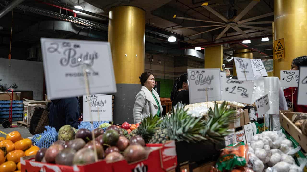 Fruit and veg at market