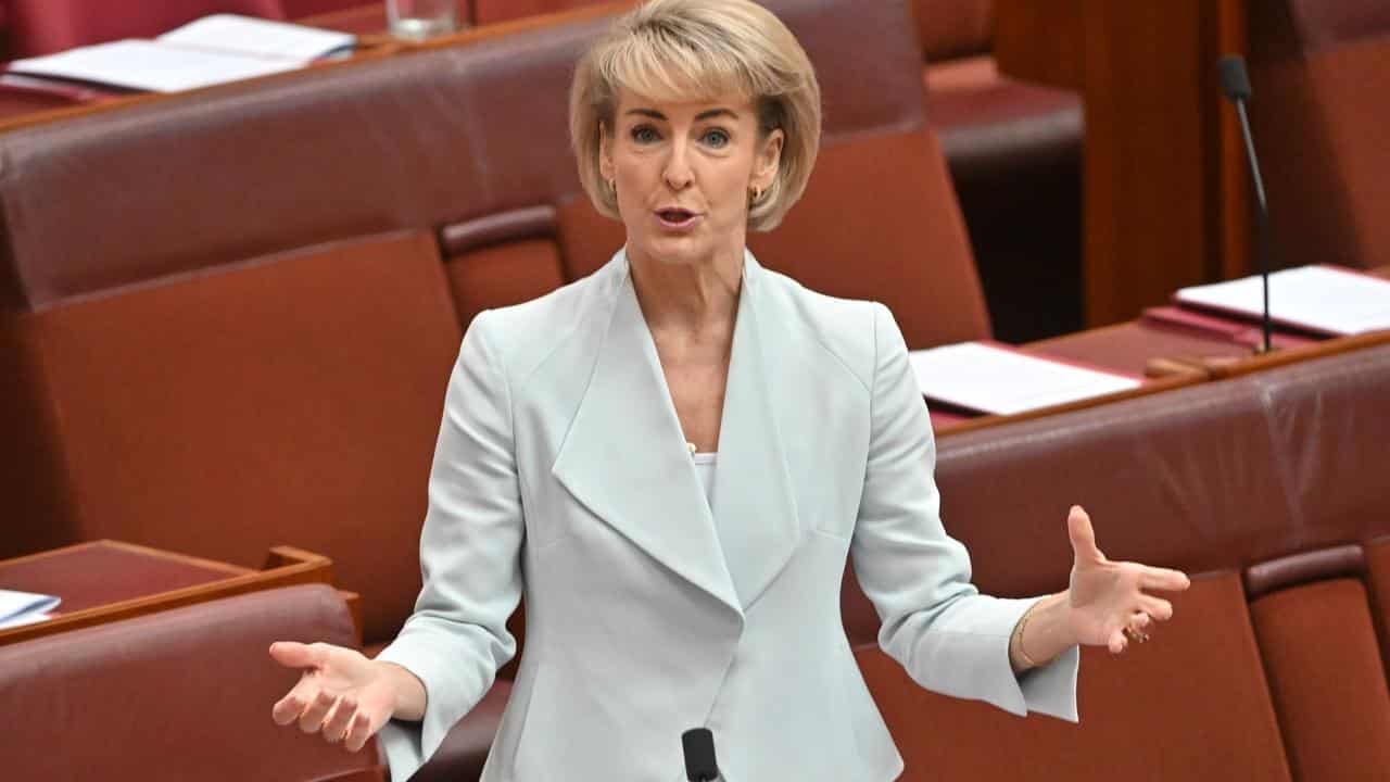 Michaelia Cash in the senate