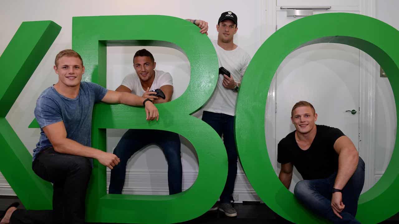 The Burgess brothers (from left) Tom, Sam, Luke and George.