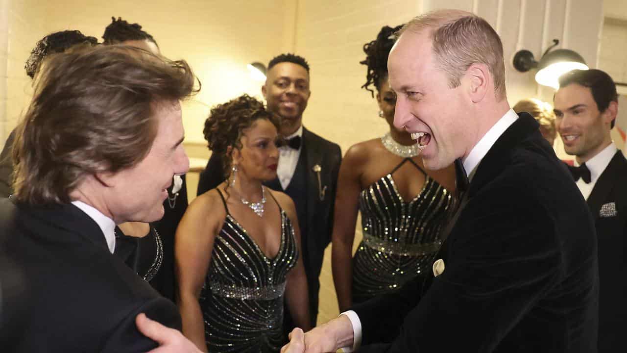 Tom Cruise and Prince William