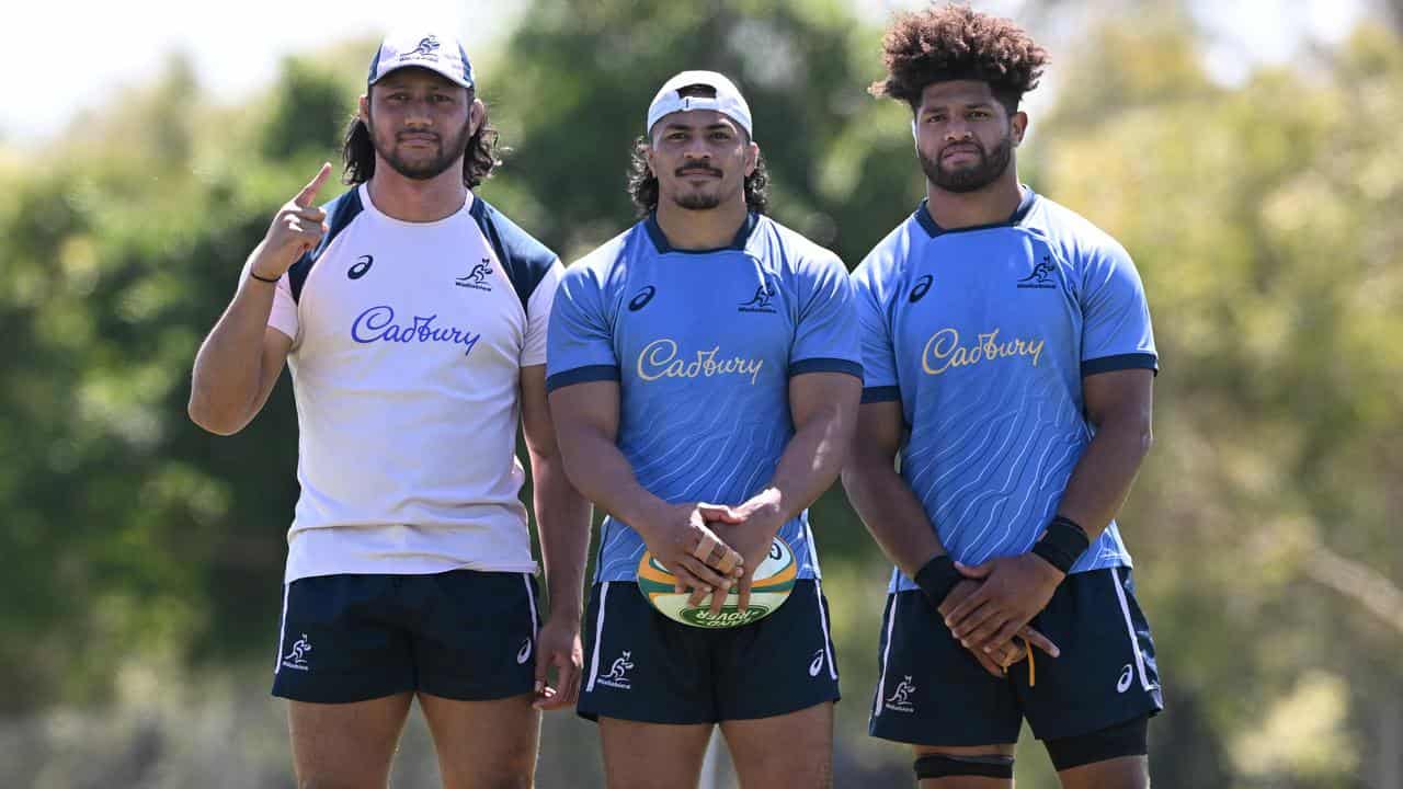 Rob Leota, Pete Samu and Rob Valetini.