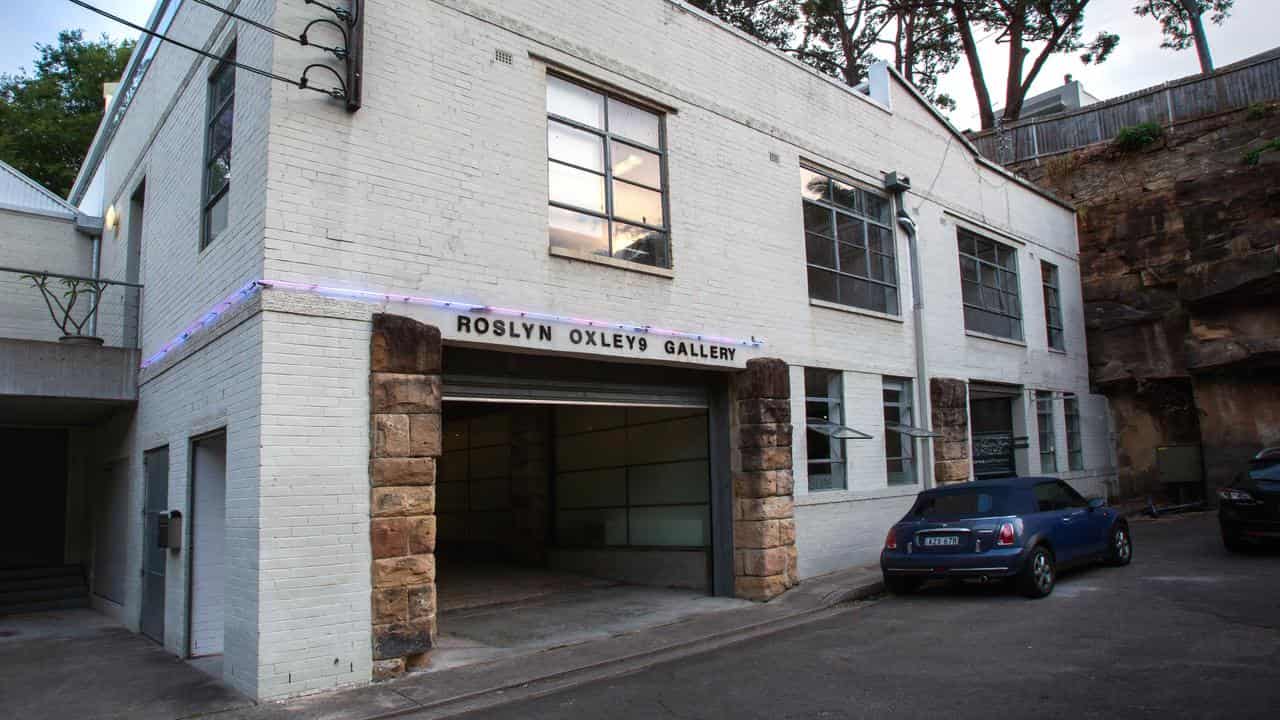 Exterior of the Roslyn Oxley9 Gallery in Sydney.