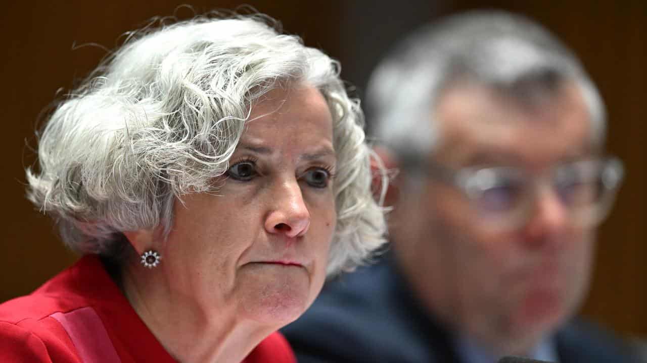 Home Affairs secretary Stephanie Foster at Senate estimates