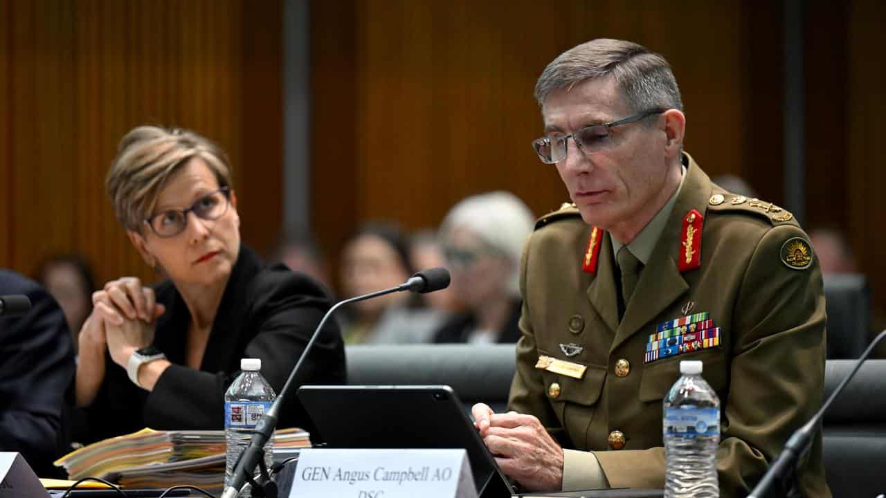 Chief of the Australian Defence Force Angus Campbell.