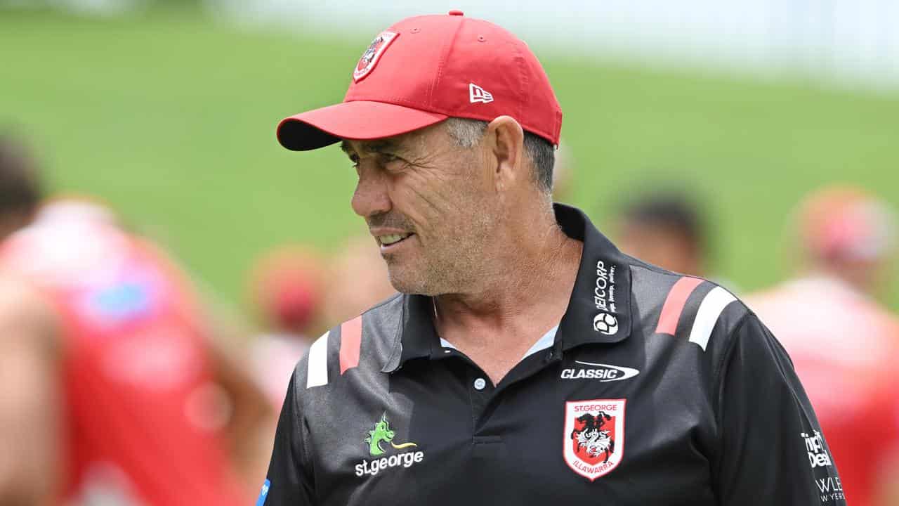 Dragons coach Shane Flanagan.