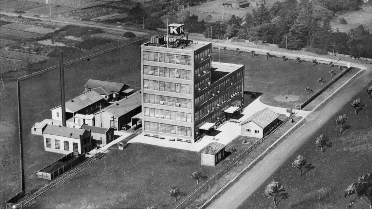 The Kellogg Botany factory in 1928.