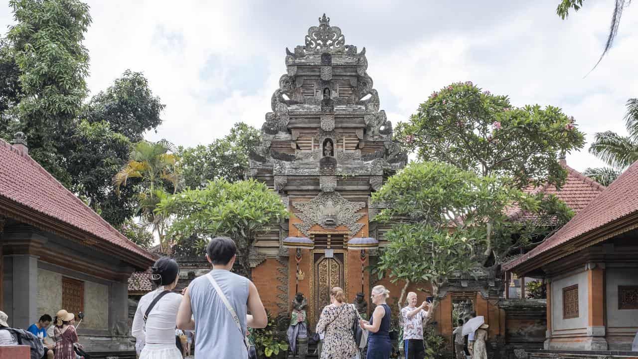 The Ubud Palace, in Bali, Indonesia