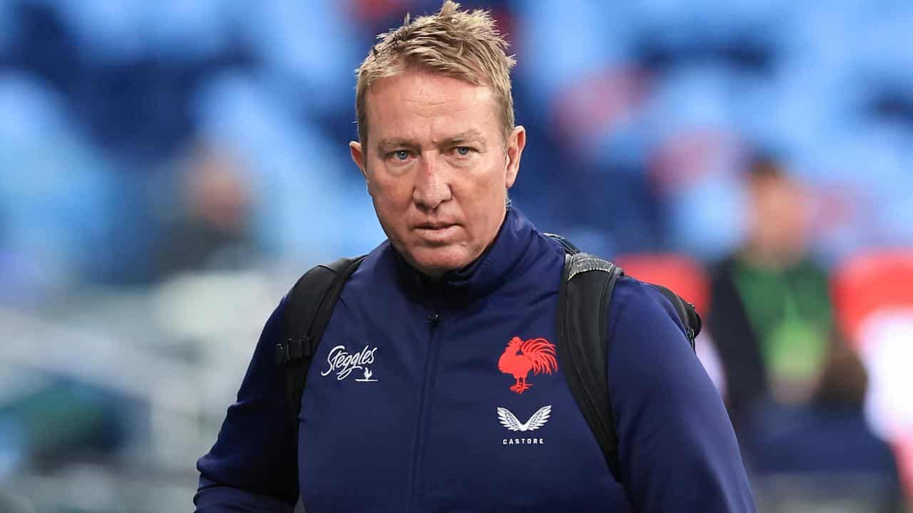 Roosters coach Trent Robinson