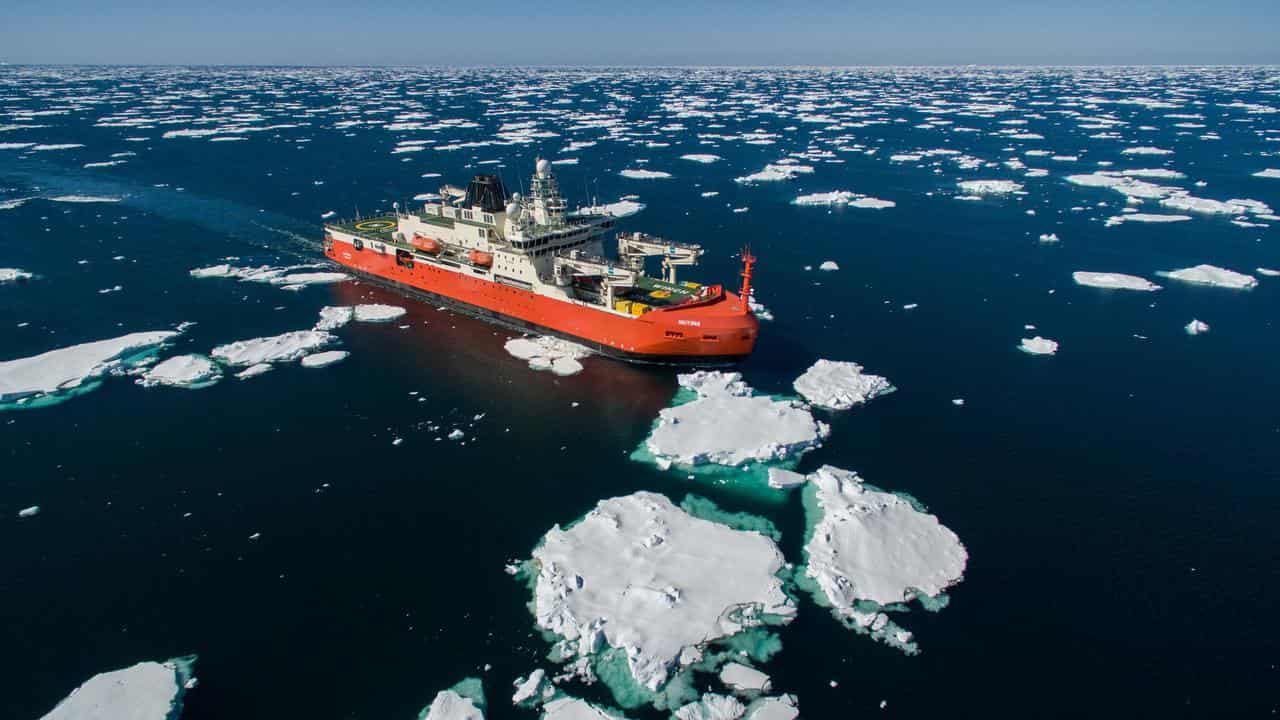 Antarctic Icebreaker RSV Nuyina