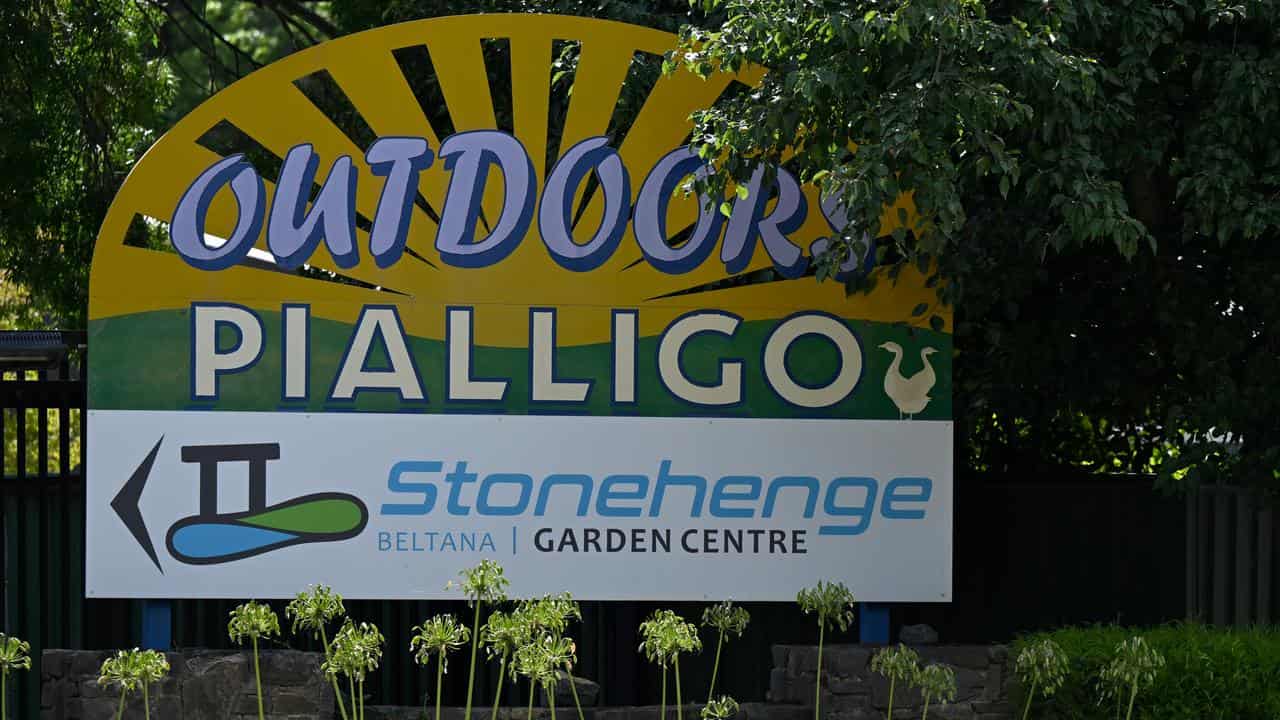 The entrance to Stonehenge Beltana garden centre in Canberra