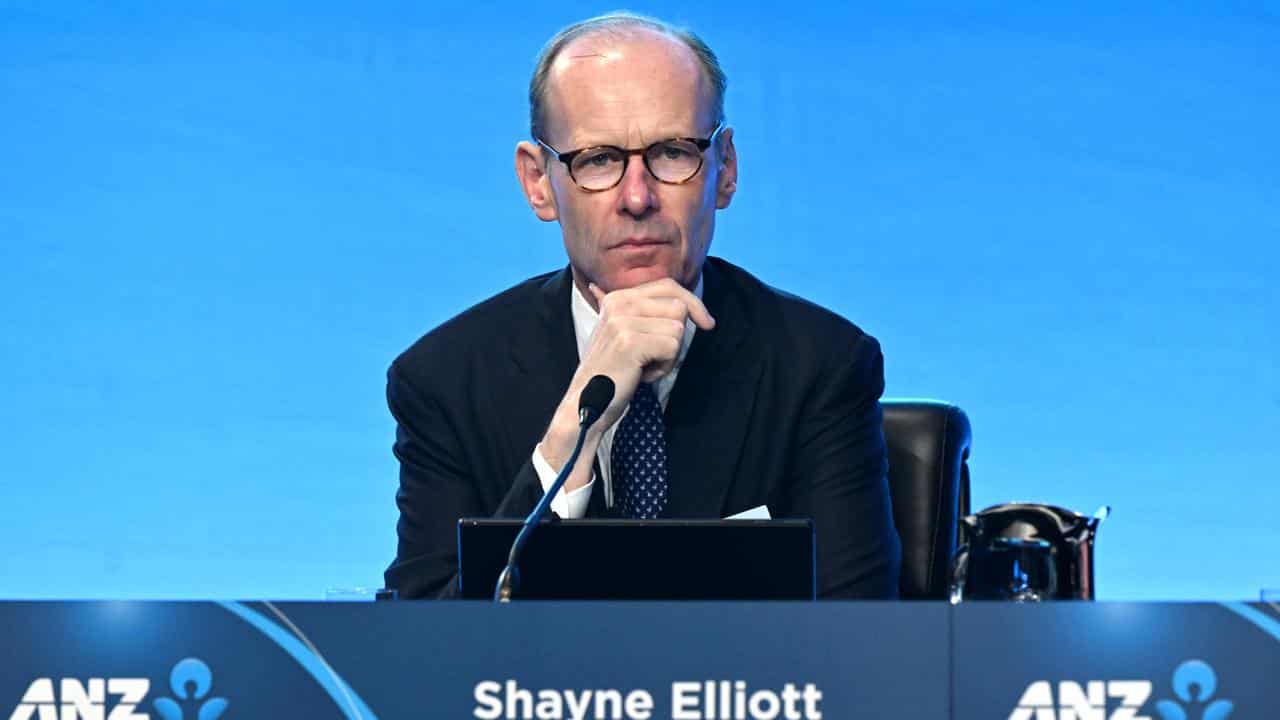 ANZ ceo Shayne Elliott (file image)