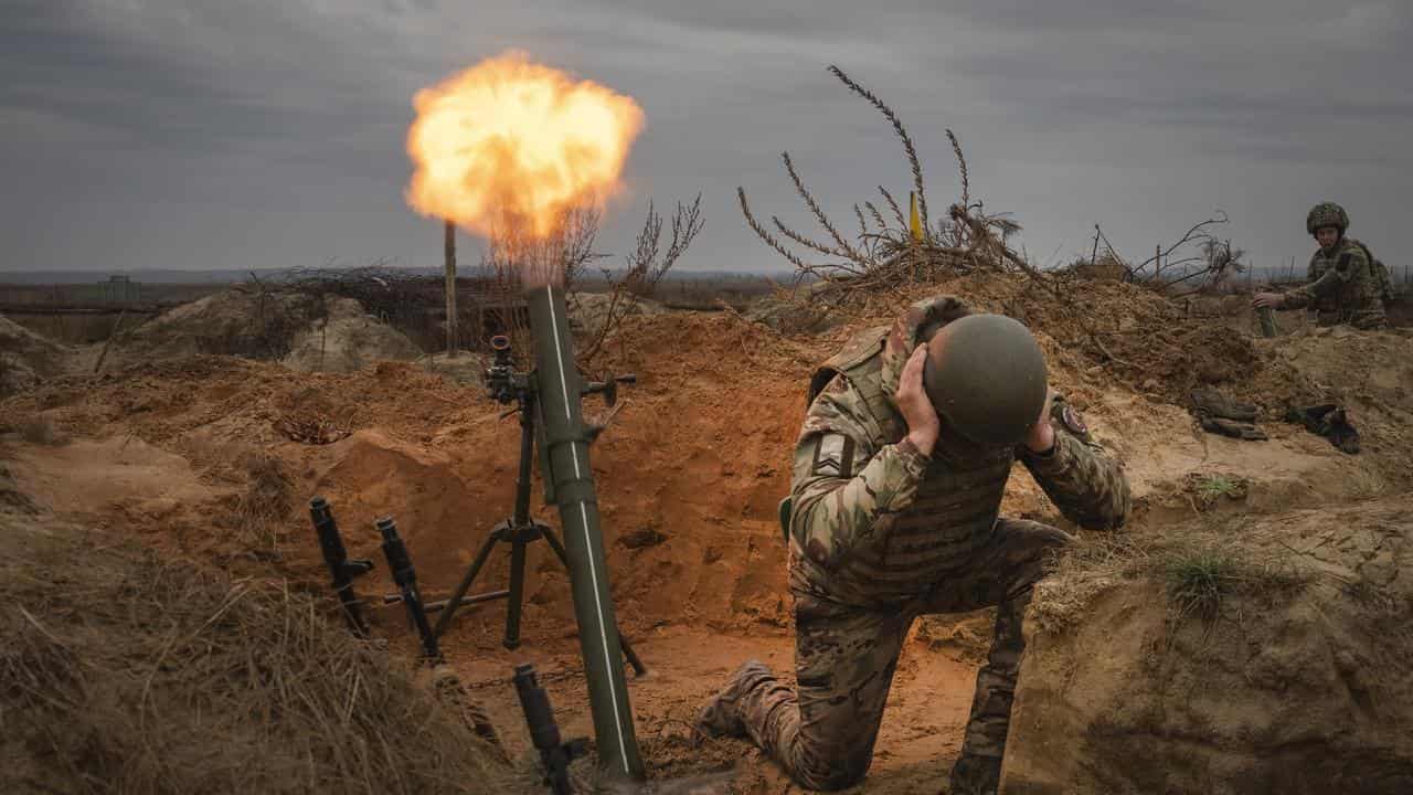 Ukrainian soldiers