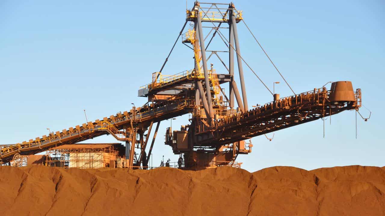 Fortescue Metals Group's Christmas Creek iron ore operations.