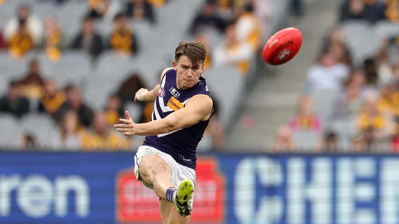 Caleb Serong of Fremantle.