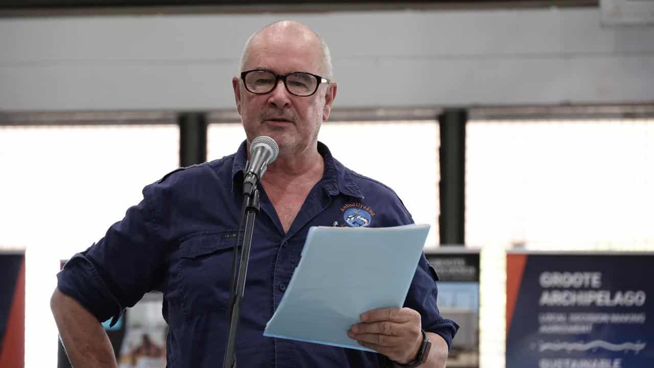 Anindilyakwa Land Council CEO Mark Hewitt.