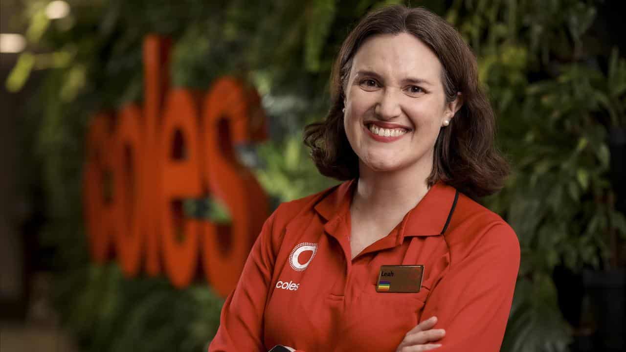 Coles CEO Leah Weckert.